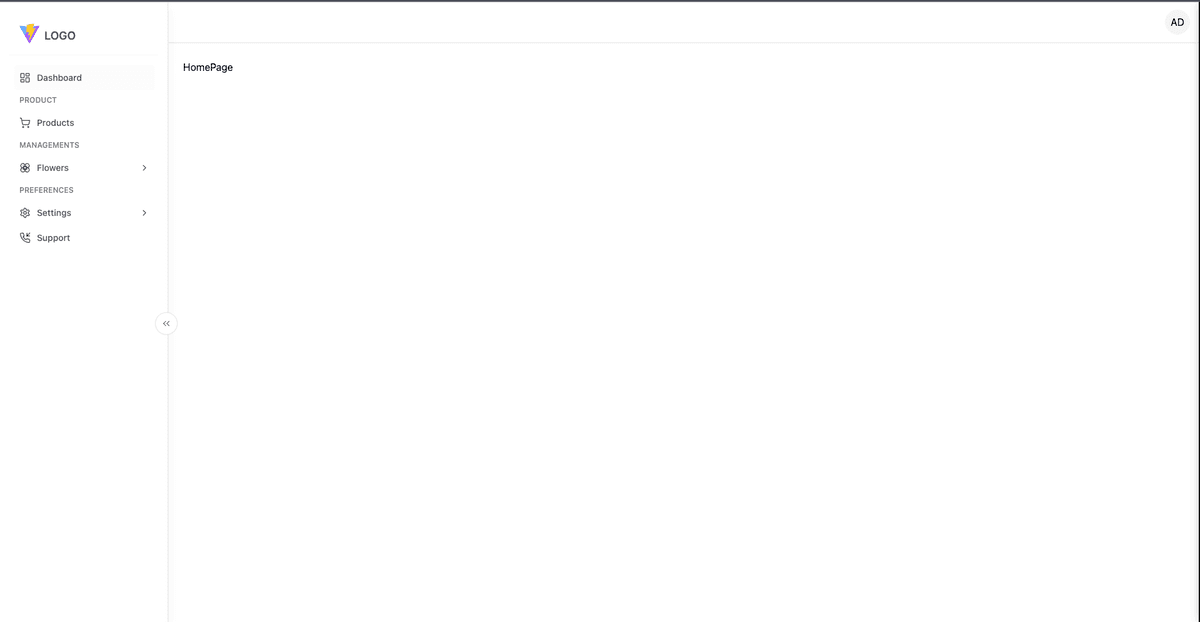 Animated Sidebar