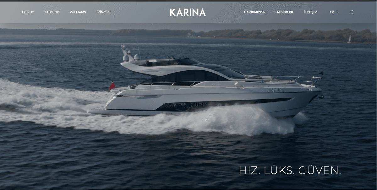 Full Stack Yacht Web Application